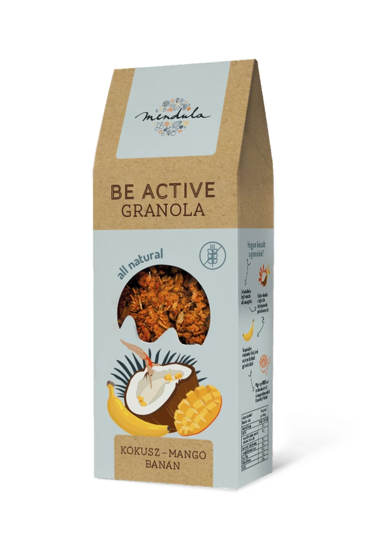 mangos kókuszos granola